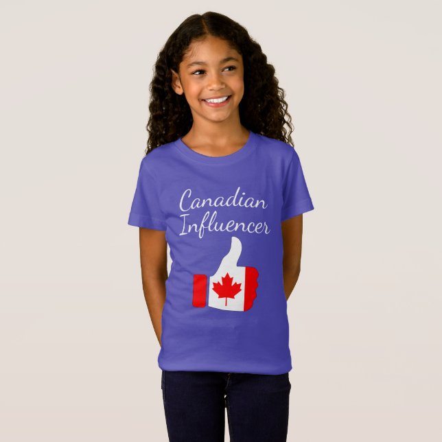 Camiseta Canadiense Influencer thumbs up Lighthouse route (Anverso completo)