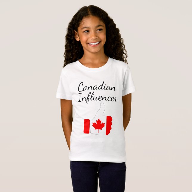 Camiseta Canadiense Influencer thumbs up Lighthouse route (Anverso completo)