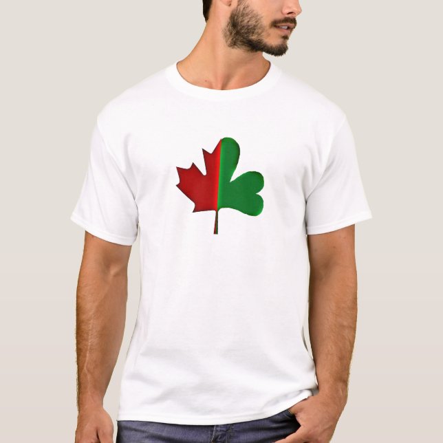 Camiseta Canadiense irlandés (Anverso)