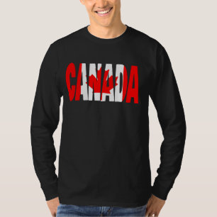 Camiseta Canadiense Maple Leaf Canada Flag Canada Day Men,