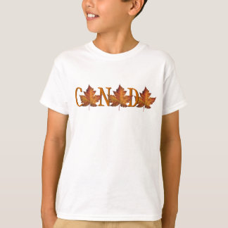 Camiseta canadiense para niños Souvenir Tee Shirt