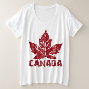 Camiseta canadiense Plus Size Canada Sports Shirt