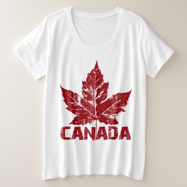 Camiseta canadiense Plus Size Canada Sports Shirt (Anverso del diseño)