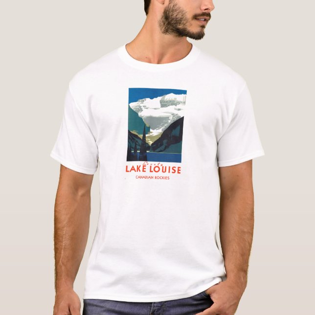 Camiseta Canadiense Rockies Canadá de Lake Louise (Anverso)