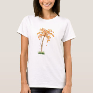 Camiseta Canadienses en el extranjero con la palma de arce 