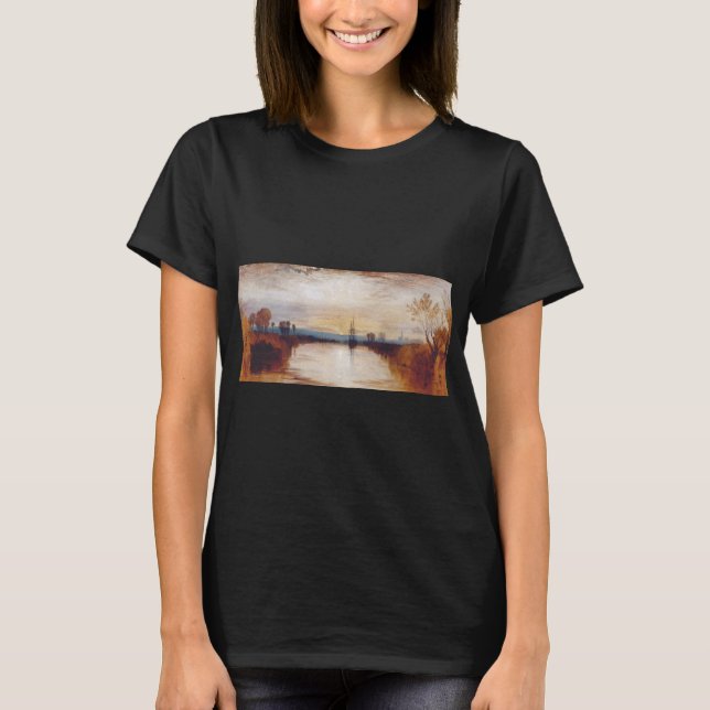 Camiseta Canal de Chichester por Joseph William Turner (Anverso)