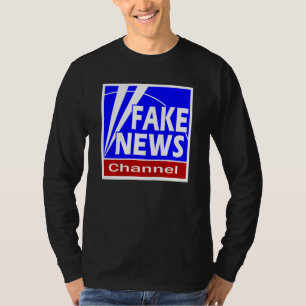 Camiseta Canal de noticias falso
