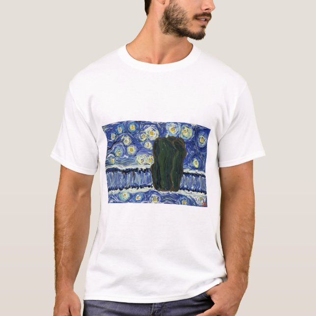 Camiseta Canal del ion en la noche (Anverso)