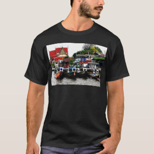 Camiseta Canal En Bangkok Tailandia
