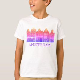 Camiseta Canal House Row Amsterdam Holanda Viaje Holandés