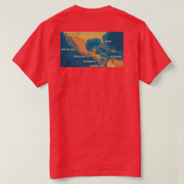 Camiseta Canal Route Map