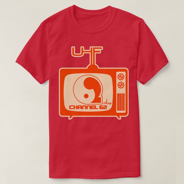 Camiseta Canal UHF (Diseño del anverso)