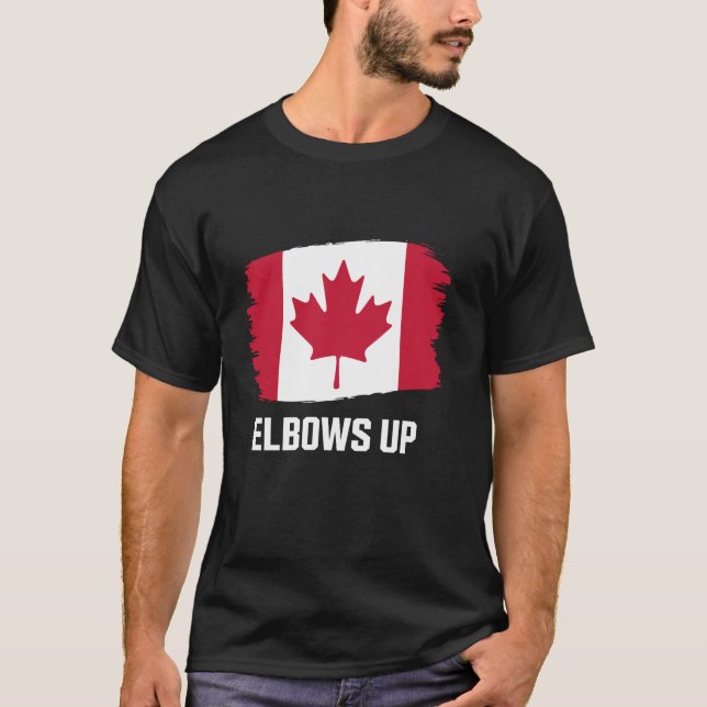 Camiseta Canales Elbows Up (Anverso)