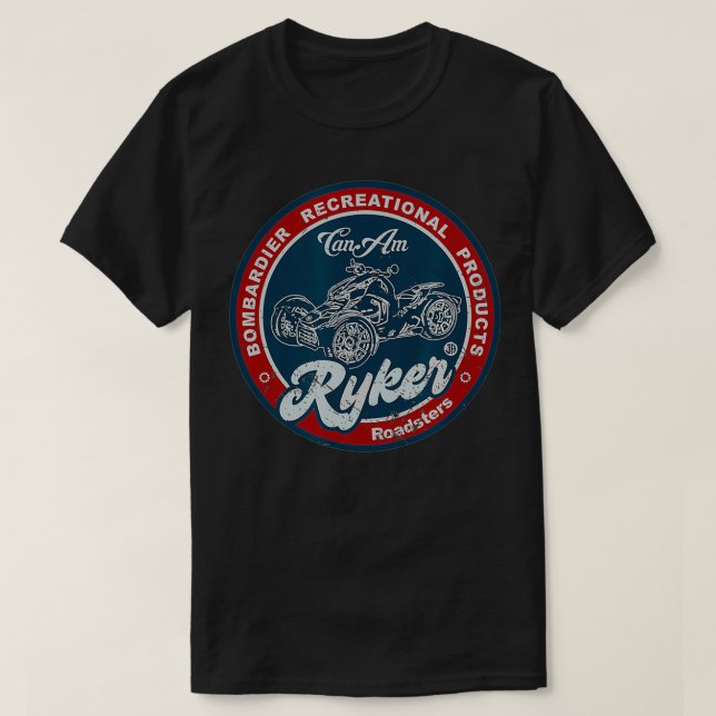 Camiseta CanAm Ryker Retro  (Diseño del anverso)
