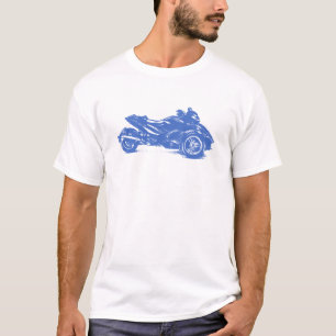 Camiseta CanAm Spyder RS 2010 rayado