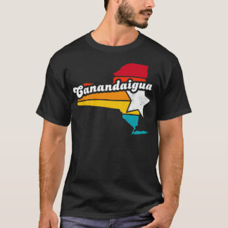 Camiseta Canandaigua New York Vintage Distresage Souvenir 1