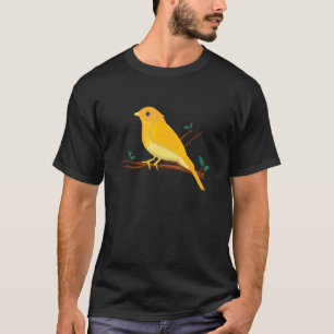 Camiseta Canaries Birds Songbird Birdwatcher Birder Canary