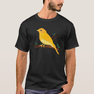 Camiseta Canaries Birds Songbird Birdwatcher Birder Canary