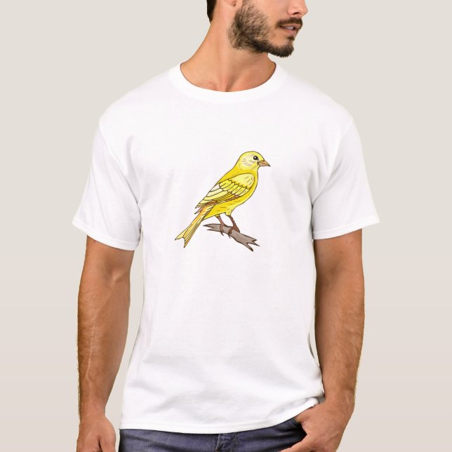 Camiseta Canario carbonoso (Anverso)