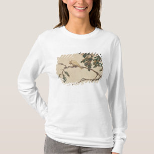 Camiseta Canario en una rama de roble
