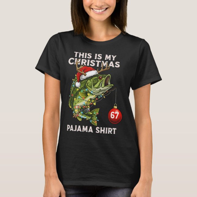 Camiseta cañas de pescar (Anverso)
