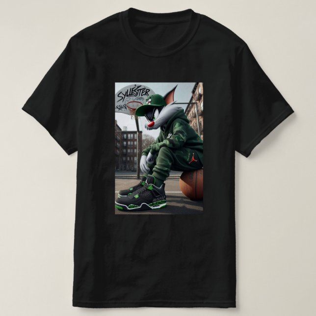 CAMISETA CANASTA DE GATO (Diseño del anverso)