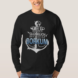 Camiseta Canasta de pie del ventilador de Borkum Vintage Vi