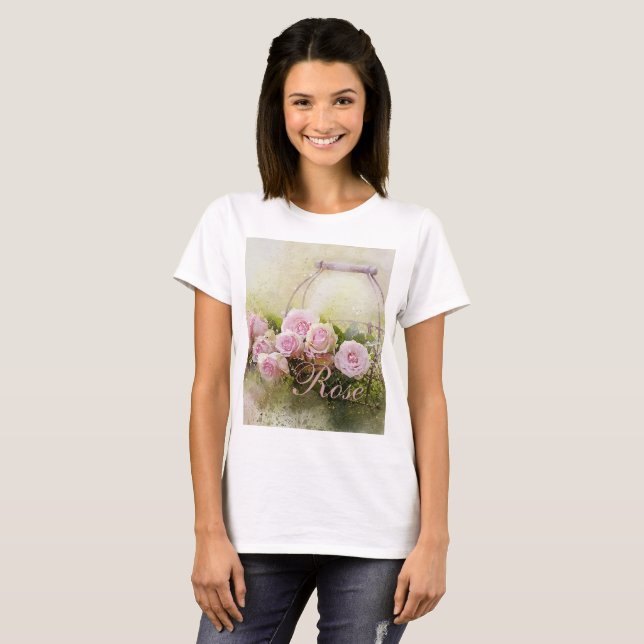 Camiseta Canasta de Rosas (Anverso completo)