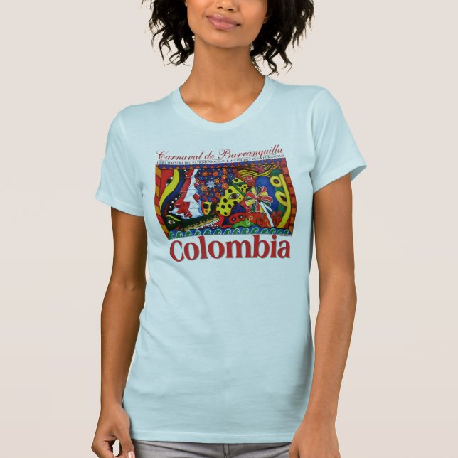 Camiseta Canaval de Barranquilla (Anverso)