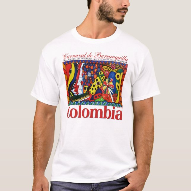 Camiseta Canaval de Barranquilla (Anverso)