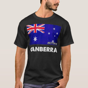 Camiseta Canberra Australia Bandera Canberra