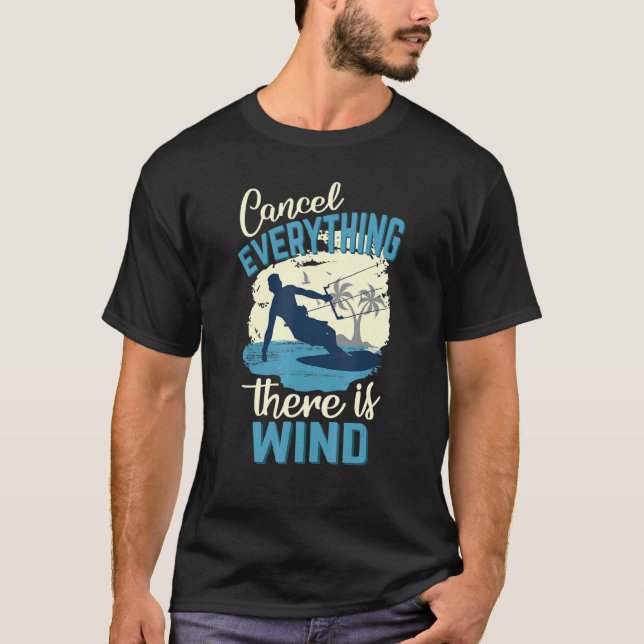Camiseta Cancela Todo Lo Que Hay De Wind Kitesurfing Kite S (Anverso)