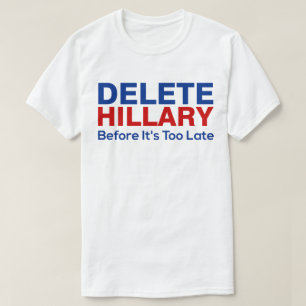 Camiseta Cancelación Hillary antes de que sea demasiado