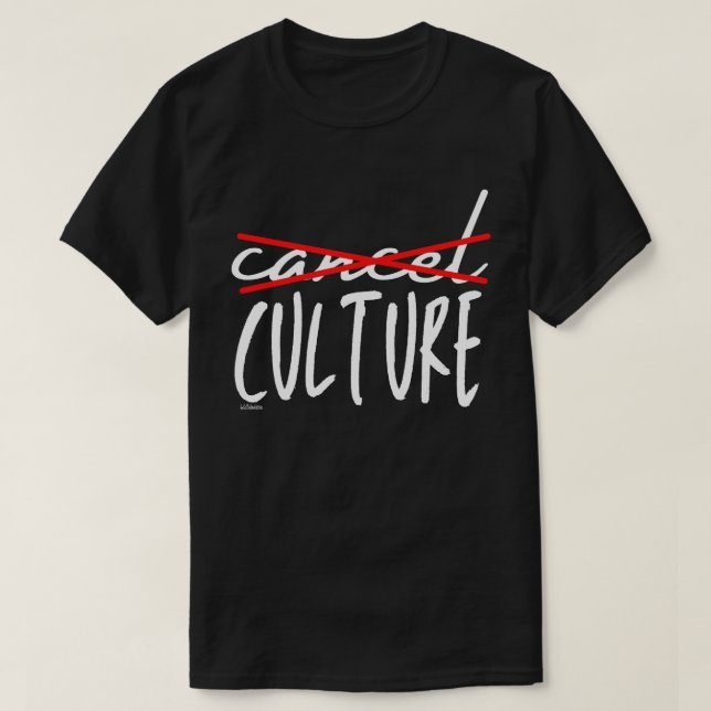 Camiseta CANCELAR LA CULTURA CANCELATORIA divertido sarcást (Diseño del anverso)