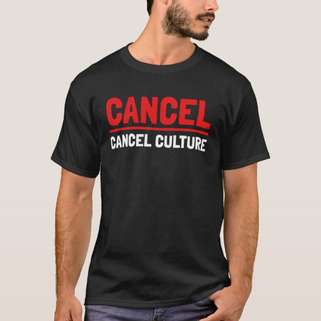 Camiseta Cancelar la referencia cultural (Anverso)