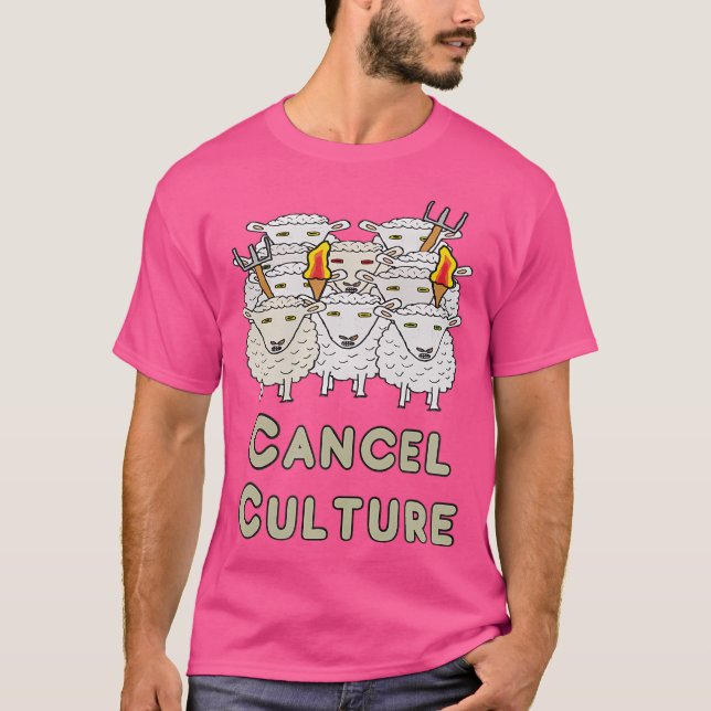 Camiseta Cancelar oveja cultural (Anverso)