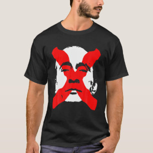 Camiseta Cancelar Putin X Anti Guerra Face Peace Support Fr