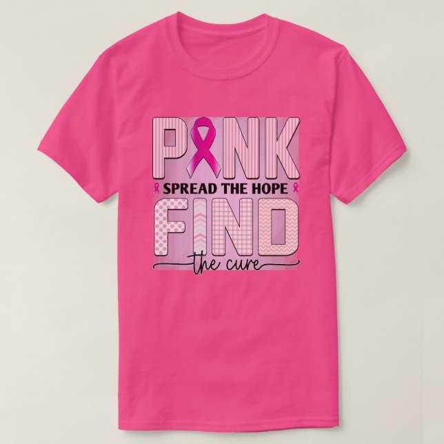 Camiseta cáncer 6 (Diseño del anverso)