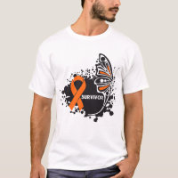 Cáncer abstracto del riñón de la mariposa del