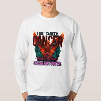 Camiseta Cancer Ain’t Got Me" Phoenix Strength Tee