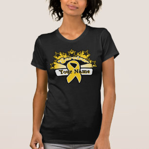 Camiseta Cáncer conocido de encargo de la niñez del