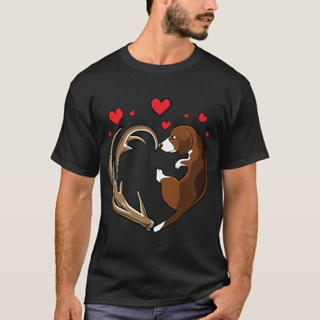 Camiseta Cáncer de Beagle y Shed cazando hun del dueño del  (Anverso)