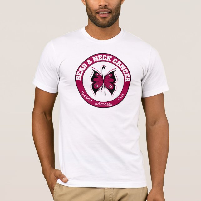 Camiseta Cáncer de cabeza y cuello (Anverso)