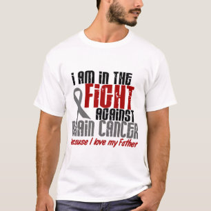 Camiseta Cáncer de cerebro EN el padre de la LUCHA 1