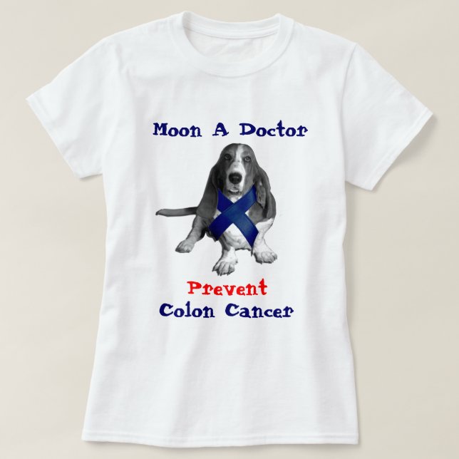 Camiseta Cáncer de colon (Diseño del anverso)