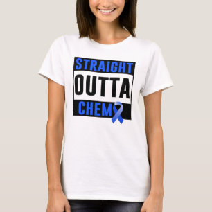 Camiseta cáncer de colon directo fuera de quimio