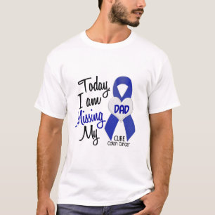 Camiseta Cáncer de colon QUE FALTA a MI PAPÁ