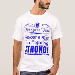 Camiseta Cáncer de colon soy el luchar fuerte