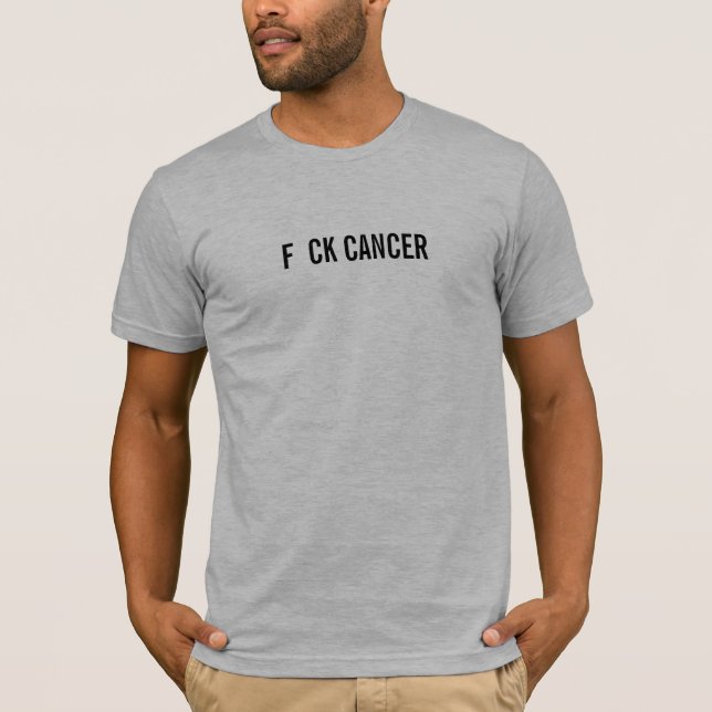 Camiseta cáncer de cuello de útero (Anverso)