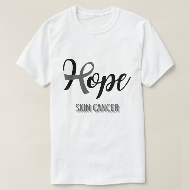 CAMISETA CÁNCER DE ESPERANZA/PIEL/ UNISEX (Diseño del anverso)